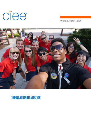 Orientation Handbook - Ciee