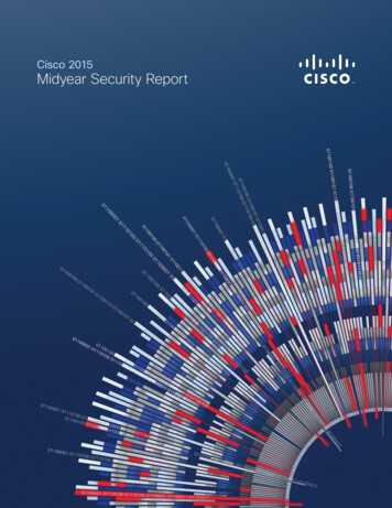 Midyear Security Report - Cisco