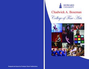 Chadwick A. Boseman College Of Fine Arts - Howard University