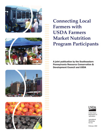 Connecting Local Farmers With USDA FMNP Participants 01-2010
