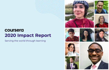 2020 Impact Report - Coursera