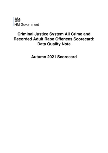 Criminal Justice System All Crime And Recorded Adult Rape Offences .