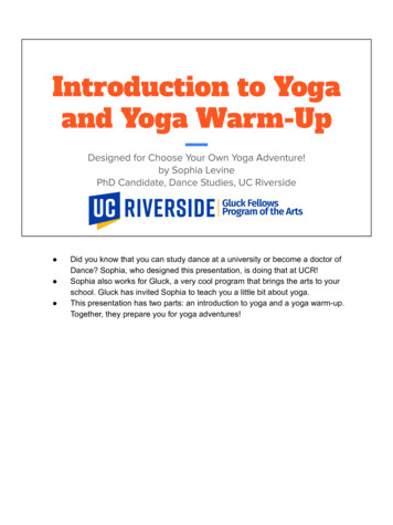 And Yoga Warm-Up Introduction To Yoga