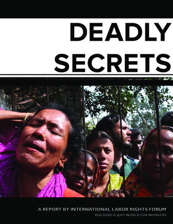 Deadly Secrets - Laborrights 