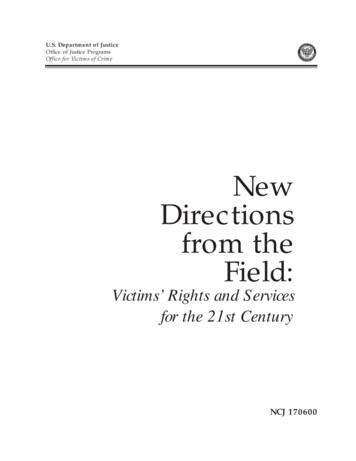 New Directions From The Field PDF Version