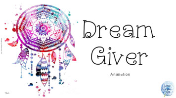 Dream Giver - Weebly