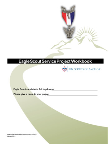 EagleScout ServiceProject Workbook