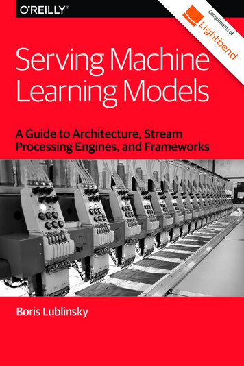 Serving Machine Learning Models - Knowledge Base