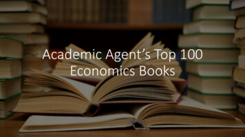 Academic Agent's Top 100 Economics Books - Unpopular Academy