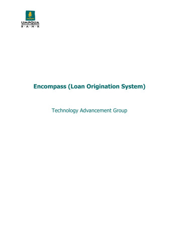 Encompass (Loan Origination System)