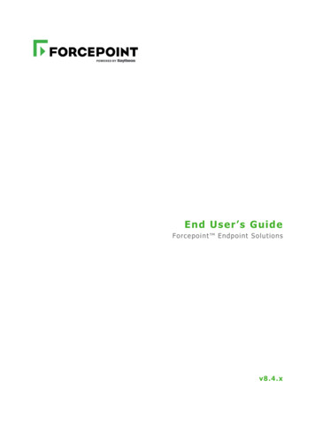End User's Guide - Websense