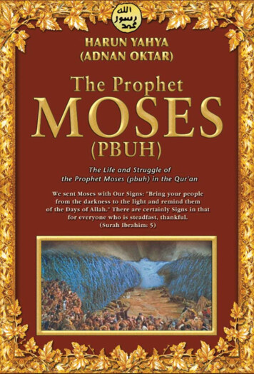 The Prophet Moses (Pbuh)