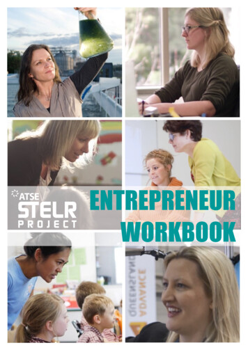 Entrepreneur Workbook - Stelr
