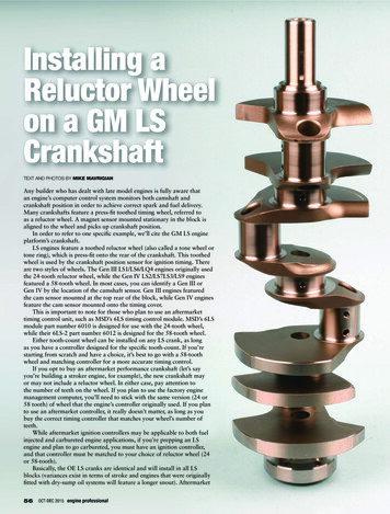 Installing A Reluctor Wheel On A GM LS Crankshaft - Engine Professional