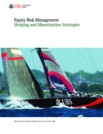 Equity Risk Management Hedging And Monetization Strategies