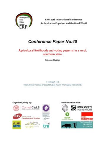 Conference Paper No - TNI