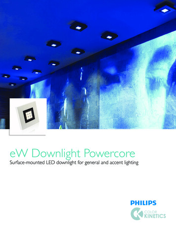 EW Downlight Powercore - Color Kinetics