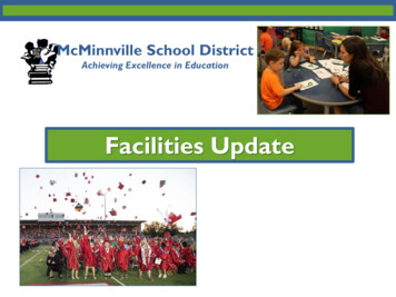 McMinnville School District Facilities Update
