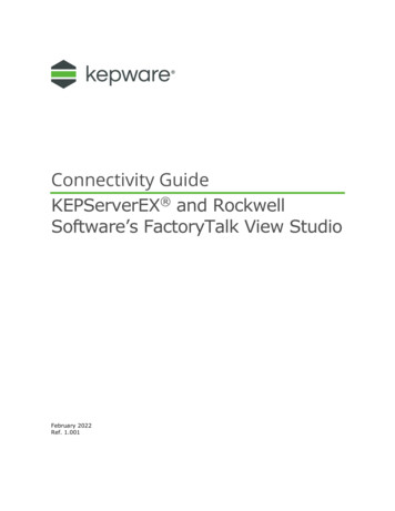 KEPServerEX And Rockwell Software's FactoryTalk View Studio