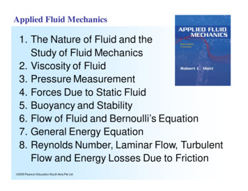 Applied Fluid Mechanics - Scetcivil