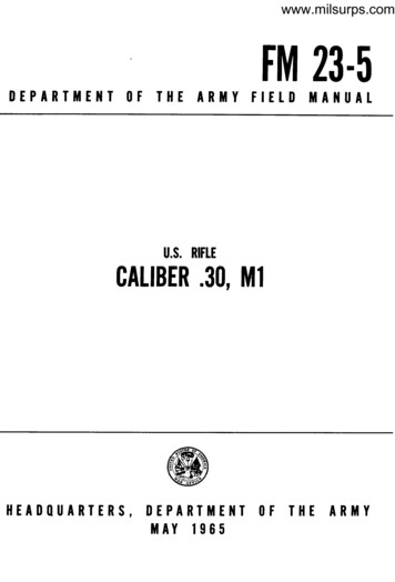 U.S. RIFLE CALIBER .30, Ml - ImageEvent