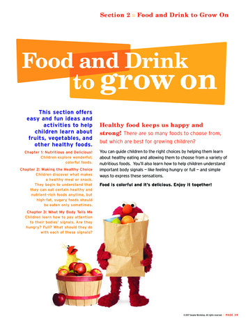 Foodand Drink To Growon - KidsHealth