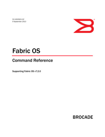 Fabric OS Command Reference, 7.2 - 富士通