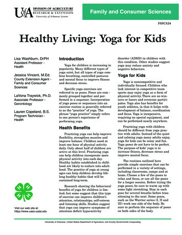 Healthy Living: Yoga For Kids - FSFCS24