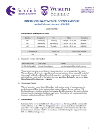 Interdisciplinary Medical Sciences Module