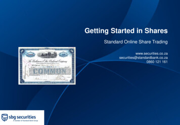 Standard Online Share Trading