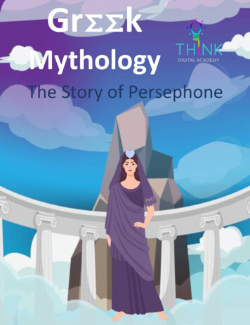 The Story Of Persephone - Think Digital Academy