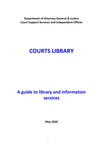 COURTS LIBRARY - Supreme Court NT