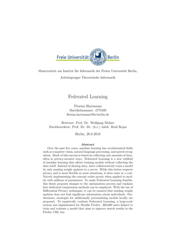 Federated Learning - Fu-berlin.de