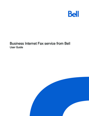 Business Internet Fax Service From Bell