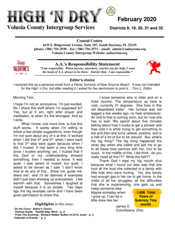 Volusia County Intergroup Services