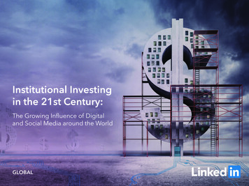 Institutional Investing In The 21st Century - LinkedIn