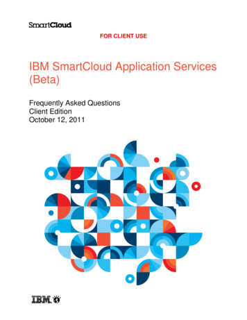 IBM SmartCloud Application Services (Beta)