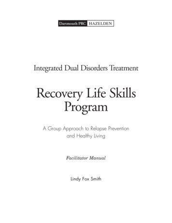 Recovery Life Skills Program - Hazelden