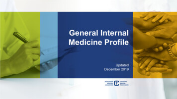 General Internal Medicine Profile - CMA