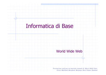 Informatica Di Base - Unimi.it
