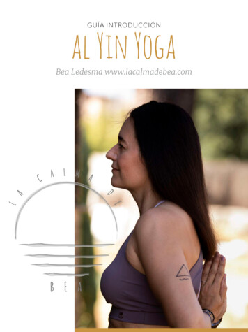 Al Yin Yoga - Lacalmadebea 