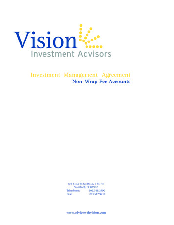 Investment Management Agreement - Investment Advisors