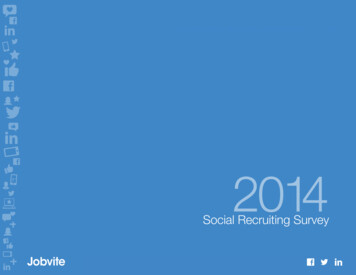 Social Recruiting Survey - Jobvite