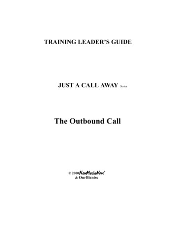 The Outbound Call - TrainingABC