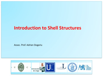 Introduction To Shell Structures