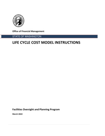 Life Cycle Cost Model - Wa