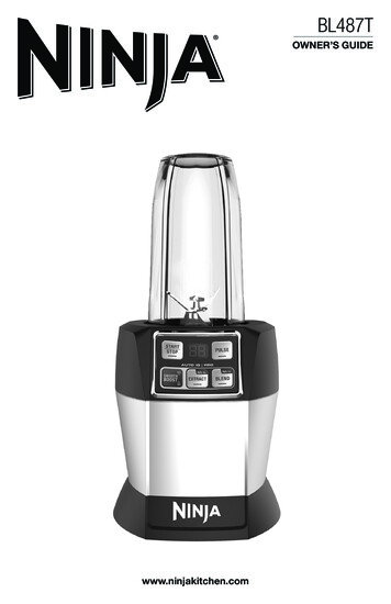 IMPORTANT SAFETY INSTRUCTIONS - NinjaKitchen 