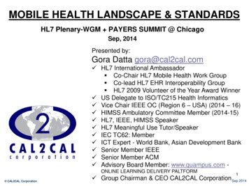 HL7 Plenary-WGM PAYERS SUMMIT @ Chicago