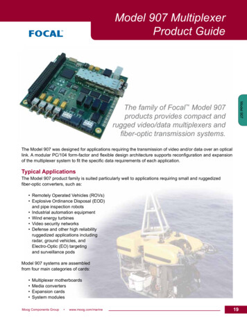 Model 907 Multiplexer Product Guide - Moog Inc.