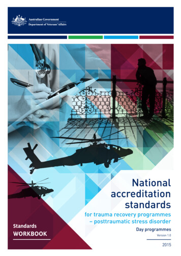 National Accreditation Standards - Department Of Veterans' Affairs